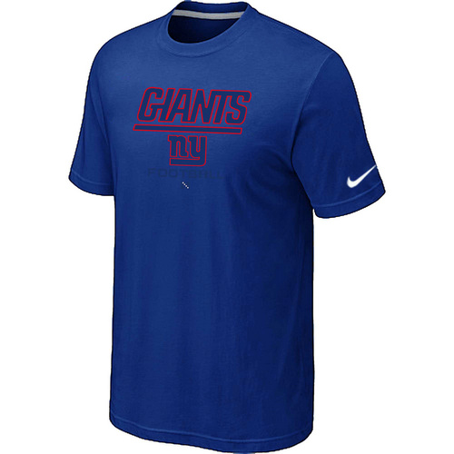 Nike New York Giants Women's Legend Logo Dri-FIT NFL T-Shirt - Blue